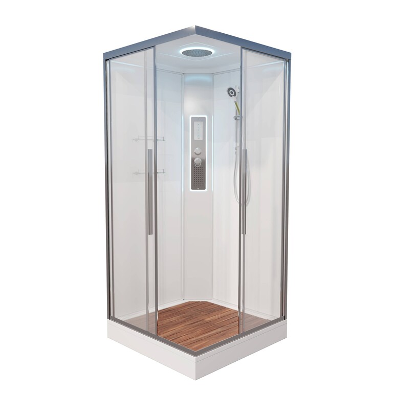 Душевая кабина AvaCan K2090LED 90x90