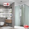 Душевая кабина AvaCan KD2912LED 120x90