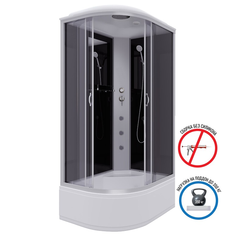 Душевая кабина Niagara NG-2510-14RG 120x80