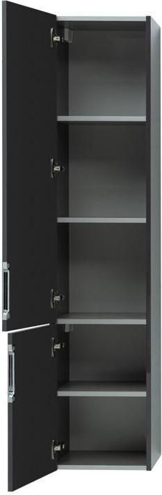 Пенал Aquanet Алвита 35 L серый антрацит