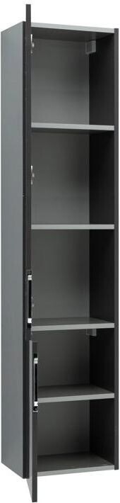 Пенал Aquanet Алвита 35 L серый антрацит