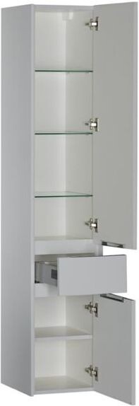 Пенал Aquanet Латина 35 R белый