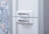 Пенал Aquanet Селена 40 L белый/серебро