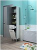 Пенал Aquanet Верона 35 L б/к белый (напольный)