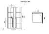 Душевая кабина Niagara ST100/15QL/KL/BKT 100x100