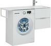 Тумба с раковиной Aquanet Алвита 120 R белый