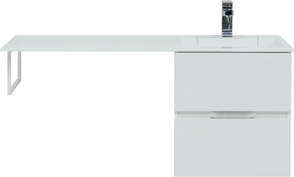 Тумба с раковиной Aquanet Алвита 120 R белый