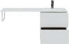 Тумба с раковиной Aquanet Алвита 120 R белый