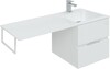 Тумба с раковиной Aquanet Алвита 120 R белый