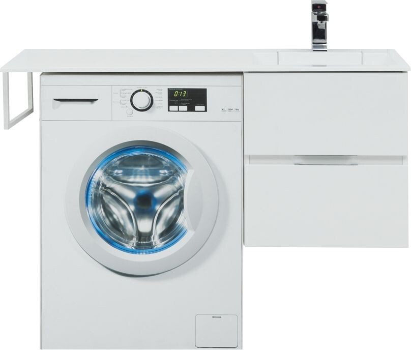Тумба с раковиной Aquanet Алвита 120 R белый