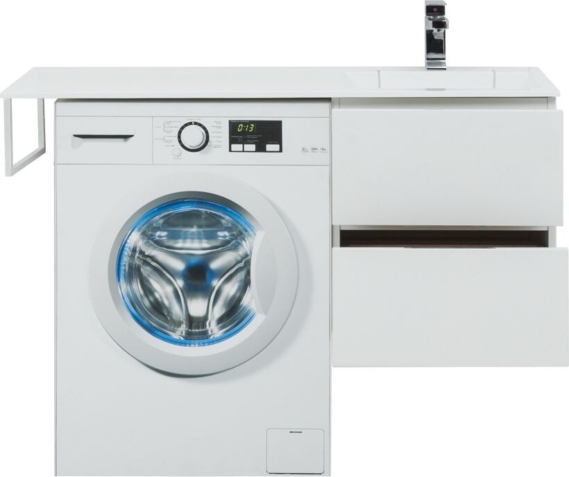 Тумба с раковиной Aquanet Алвита 120 R белый