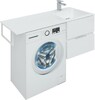 Тумба с раковиной Aquanet Алвита 120 R белый