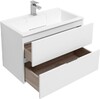 Тумба с раковиной Aquanet Алвита 80 белый