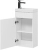 Тумба с раковиной Aquanet Нота 40 L (Moduo) белый