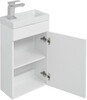 Тумба с раковиной Aquanet Нота R 40 (Moduo) белый