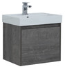 Тумба с раковиной Aquanet Nova Lite 60 дуб рошелье (1 ящик)