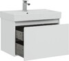 Тумба с раковиной Aquanet Nova Lite 75 белый (1 ящик)