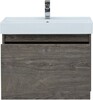 Тумба с раковиной Aquanet Nova Lite 75 дуб рошелье (1 ящик)