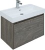 Тумба с раковиной Aquanet Nova Lite 75 дуб рошелье (1 ящик)