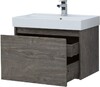 Тумба с раковиной Aquanet Nova Lite 75 дуб рошелье (1 ящик)