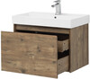 Тумба с раковиной Aquanet Nova Lite 75 дуб рустикальный (1 ящик)