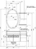 Тумба с раковиной Aquanet Опера 115 L белый (2 дверцы 2 ящика)