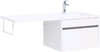 Тумба с раковиной Aquanet Токио 120 R белый (подвесная, 1 ящик)