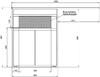 Тумба с раковиной Aquanet Токио 130 L белый (напольная, 1 ящик, 2 дверцы)