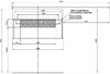 Тумба с раковиной Aquanet Токио 130 L белый (подвесная, 1 ящик)