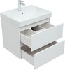 Тумба с раковиной Aquanet Вега 60 (2 ящика)