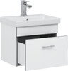 Тумба с раковиной Aquanet Верона 50 (Moduo Slim) белый
