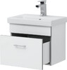 Тумба с раковиной Aquanet Верона 50 (Moduo Slim) белый