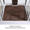 Душевая кабина AvaCan Z1910LEDMT 100x100