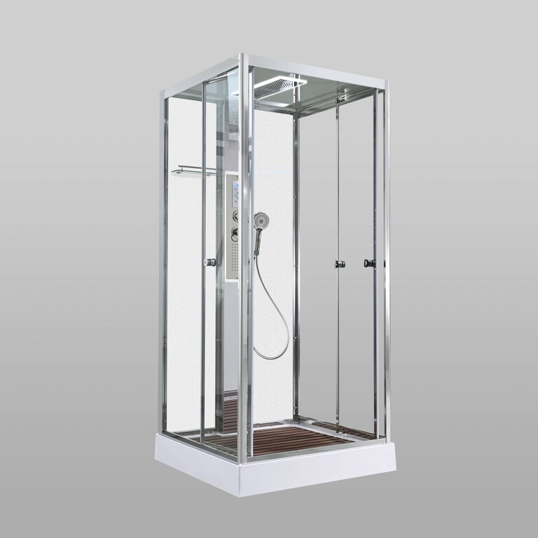 Душевая кабина AvaCan Z1910LEDMT 100x100