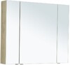 Зеркальный шкаф Aquanet Алвита New 100 дуб веллингтон