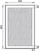 Зеркало Aquanet Алассио 4595 LED