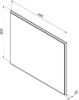 Зеркало Aquanet Nova Lite 100 дуб рустикальный LED