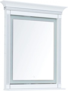 Зеркало Aquanet Селена 70 белый/серебро