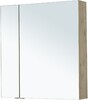 Зеркальный шкаф Aquanet Алвита New 80 дуб веллингтон