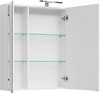 Зеркальный шкаф Aquanet Августа 100 белый