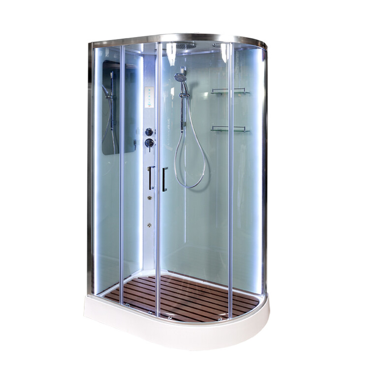 Душевая кабина AvaCan A102L LED+GM 120x80
