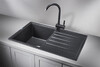 Мойка для кухни Granula Standart 7602 ЧЕРНЫЙ