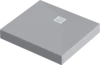 Душевой поддон Good Door Essentia 2 100x90 графит ЛП00220