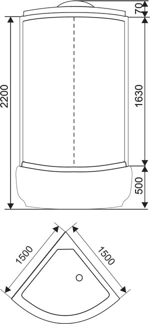 Душевая кабина Arcus AS-116 150x150