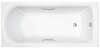 Ванна из искусственного камня Delice Astra 160x70 глянцевая с ручками хром DLR330054R-G