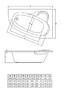 Акриловая ванна C-Bath Atlant 150x100 R