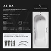 Чугунная ванна Vinsent Veron Aura 150x75x42 с ручками оружейная сталь