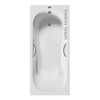 Чугунная ванна Vinsent Veron Aura 170x75x42 с ручками оружейная сталь