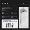 Чугунная ванна Vinsent Veron Aura 180x80x45 с а/п