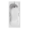 Чугунная ванна Vinsent Veron Aura 180x80x45 с хромированными ручками